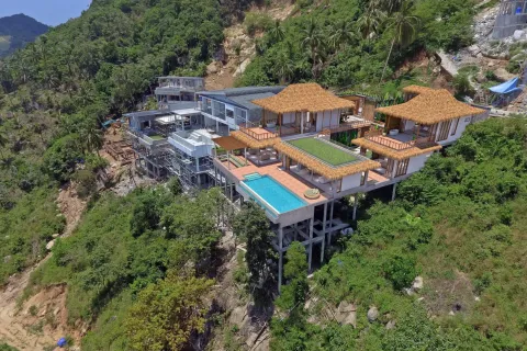 Villa on Chaweng Beach, Ko Samui, Thailand 4 bedrooms № 175607 - photo 2