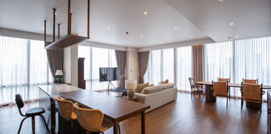 Кондоминиум с 3 спальнями в Бангкоке, Таиланд № 147036