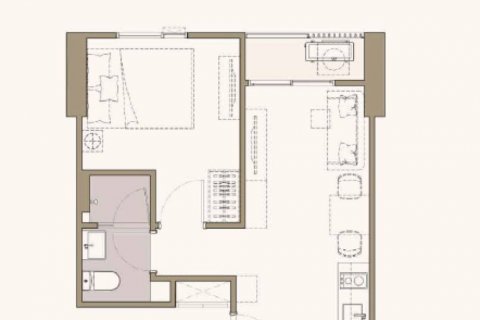 Condo in Bangkok, Thailand, 1 bedroom  № 119400 - photo 1