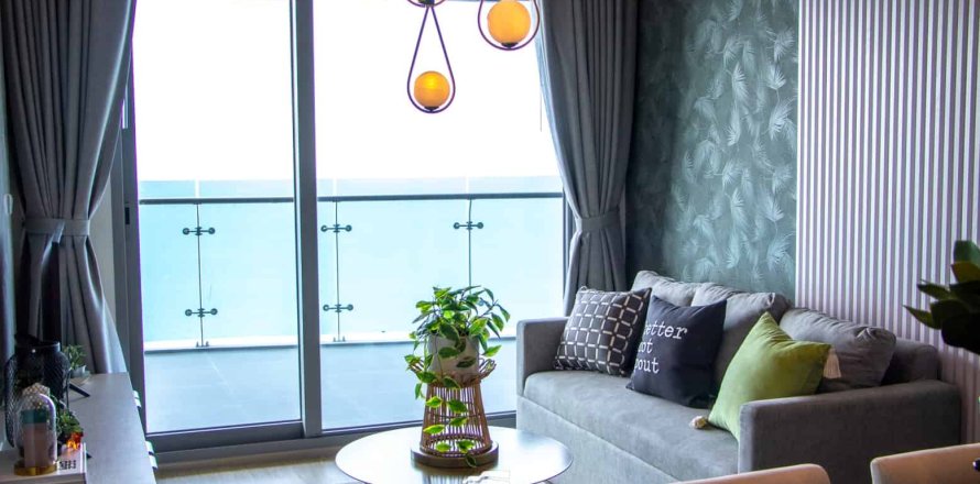 Condo in Pattaya, Thailand, 2 bedrooms  № 166521