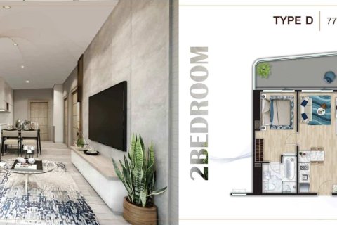 Condo in Pattaya, Thailand, 2 bedrooms  № 166521 - photo 22