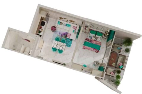 Condo à Bang Tao, Thaïlande, 2 chambres  № 166518 - photo 14