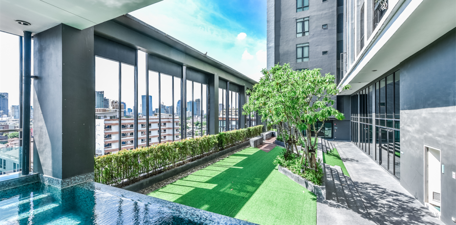 Condo à Bangkok, Thaïlande, 1 chambre № 208589