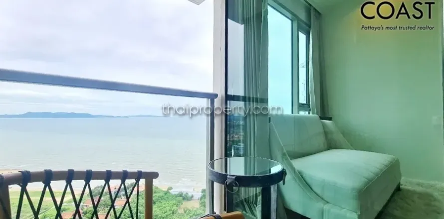 Estudio en el condominio en Pattaya, Tailandia № 213354