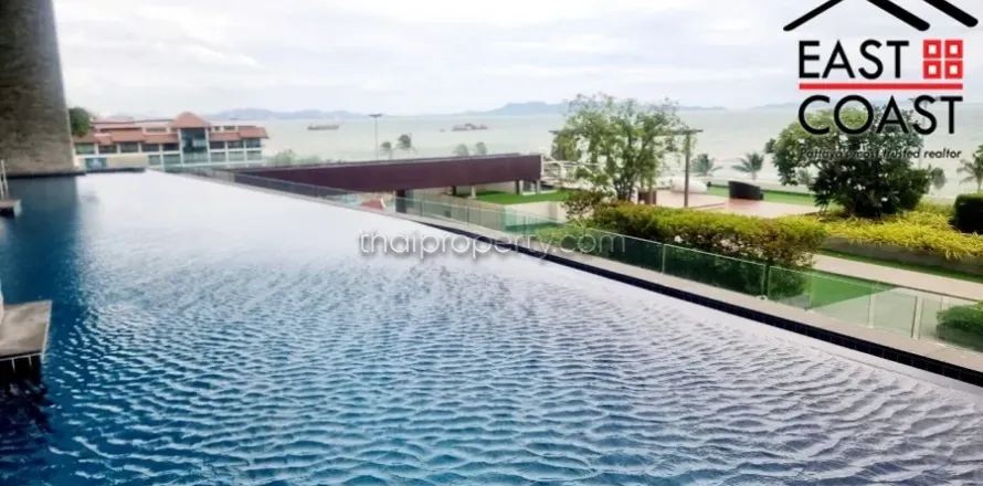 Condominio de 1 dormitorio en Jomtien Beach, Pattaya, Tailandia № 213358
