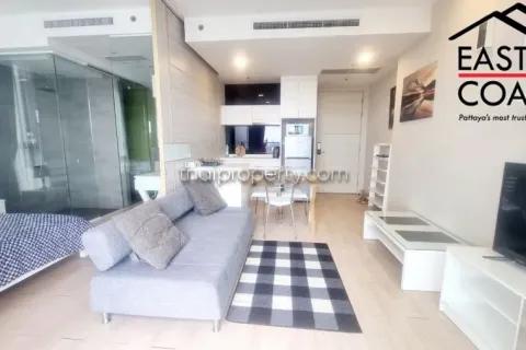 Condominio de 1 dormitorio en Jomtien Beach, Pattaya, Tailandia № 213358 - foto 2