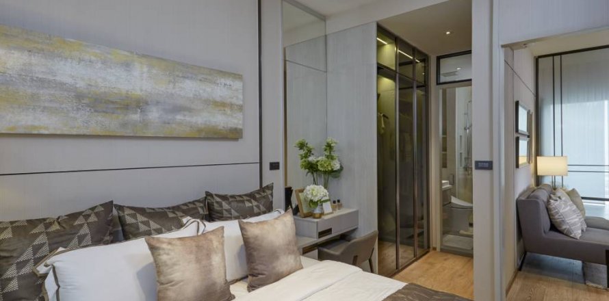 Condo à Bangkok, Thaïlande, 2 chambres  № 114373