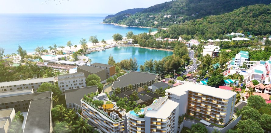 Квартира в Пхукете, Таиланд с 2 спальнями  № 146461