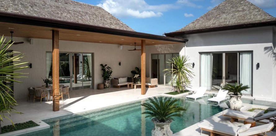 Пентхаус в Пхукете, Таиланд с 4 комнатами  № 150779