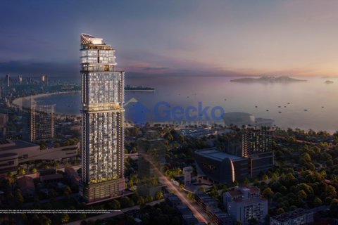 Condo à Pattaya, Thaïlande, 1 chambre  № 196349
