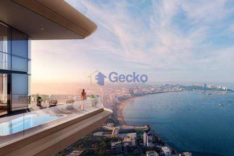 Condo à Pattaya, Thaïlande, 2 chambres  № 196347