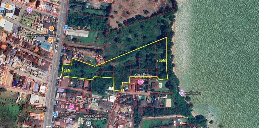 Land in Phuket, Thailand 19200 sq.m. № 145574