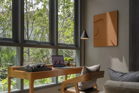 Дуплекс в Банг Раке, Бангкок, Таиланд с 2 спальнями  № 138463 - фото 12