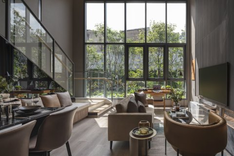 Дуплекс в Банг Раке, Бангкок, Таиланд с 2 спальнями  № 138463 - фото 9