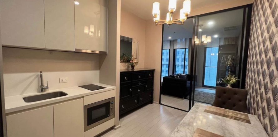 Studio in the Condo in Pathum Wan, Bangkok, Thailand  № 153013