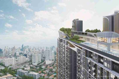 Condo à Bangkok, Thaïlande, 1 chambre № 183244
