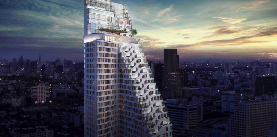 Condo in Phaya Thai, Bangkok, Thailand, 2 bedrooms  № 183243