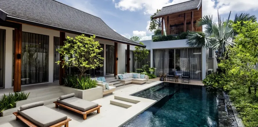 House on Layan Beach, Thailand 3 bedrooms № 144367