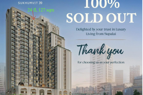 Кондоминиум с 3 спальнями в Ваттхане, Бангкок, Таиланд № 167197 - фото 2