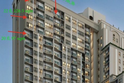 Кондоминиум с 4 спальнями в Ваттхане, Бангкок, Таиланд № 167198 - фото 7