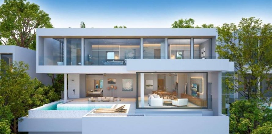 Villa in Ko Samui, Thailand 4 bedrooms № 115279