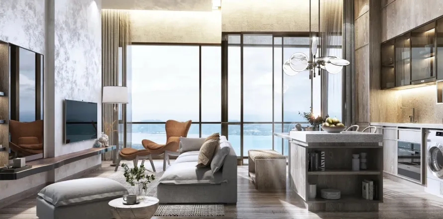 Condo in Pattaya, Thailand, 2 bedrooms  № 157872