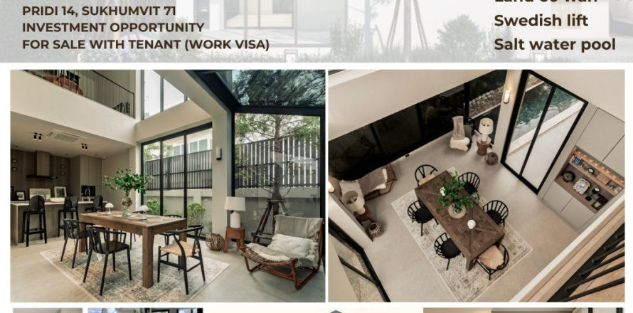 Maison à Watthana, Bangkok, Thaïlande 4 chambres № 171873