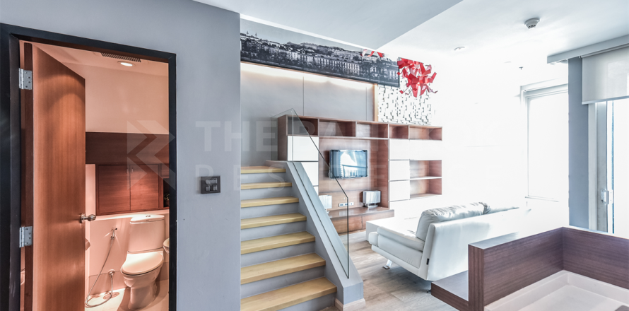 Condo à Bangkok, Thaïlande, 1 chambre № 185050