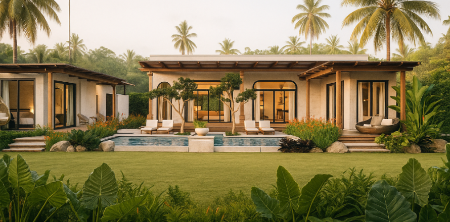 Дом в Самуи, Таиланд с 3 спальнями  № 151024