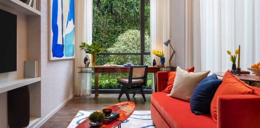 Condo à Bangkok, Thaïlande, 2 chambres  № 166319