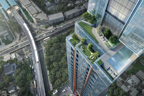 Condo à Bangkok, Thaïlande, 2 chambres  № 166319 - photo 6