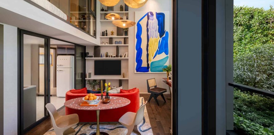 Кондоминиум с 1 спальней в Бангкоке, Таиланд № 166316