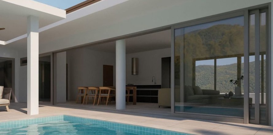 Villa à Ko Samui, Thaïlande 3 chambres № 147817