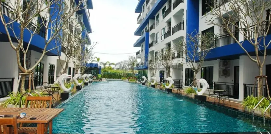 Condominio de 1 dormitorio en Pattaya, Tailandia № 213343