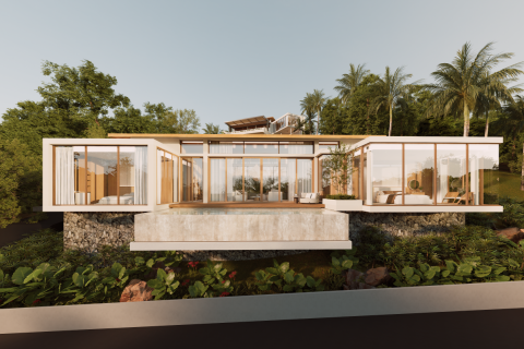 Дом в Самуи, Таиланд с 3 спальнями  № 168077