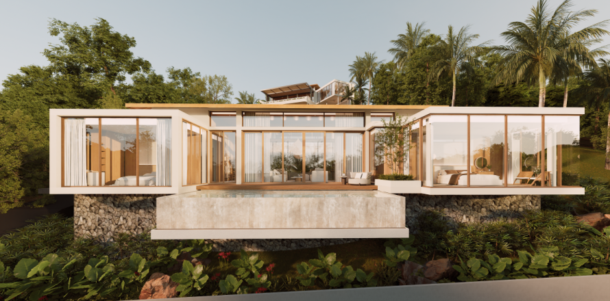 Maison à Ko Samui, Thaïlande 3 chambres № 168077