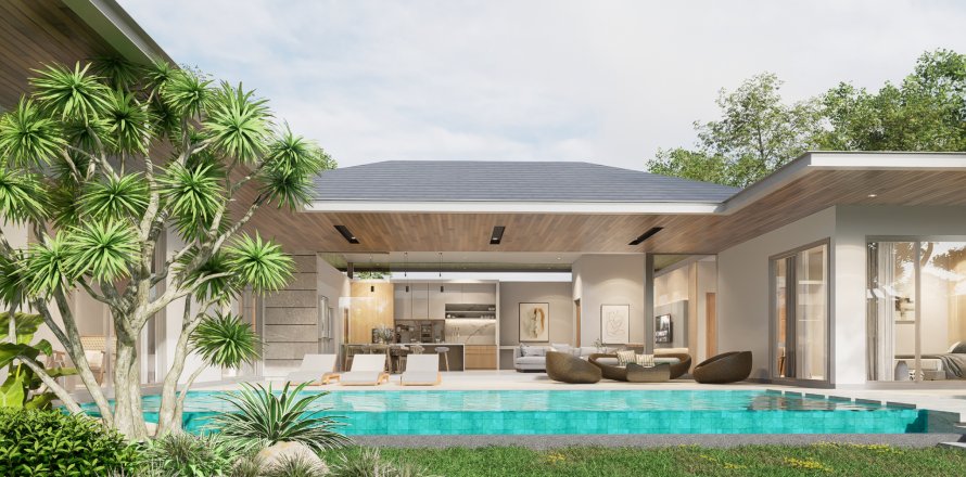 Villa in Hua Hin, Thailand 3 Schlafzimmer № 221794