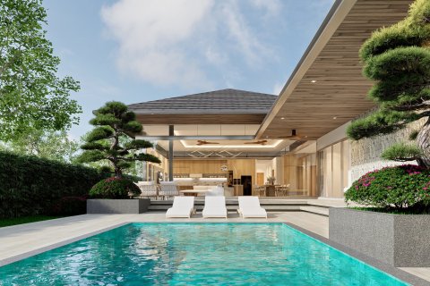 Villa in Hua Hin, Thailand 4 Schlafzimmer № 221796 - Foto 2