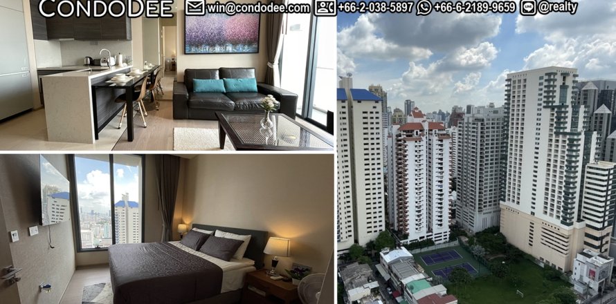 Condo à Watthana, Bangkok, Thaïlande, 1 chambre  № 201019