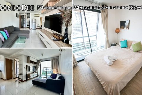 Кондоминиум с 1 спальней в Ваттхане, Бангкок, Таиланд № 201021