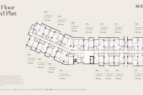 Condo in Bang Tao, Thailand, 3 bedrooms № 165885 - photo 12