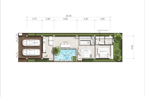 Villa in Phuket, Thailand 3 bedrooms № 165597 - photo 16