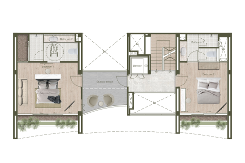 Вилла в Банг Тао, Таиланд с 4 спальнями  № 165594 - фото 19
