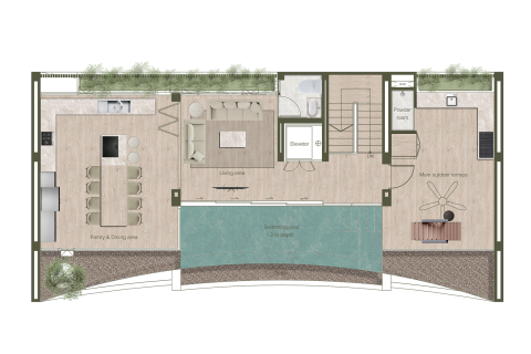 Вилла в Банг Тао, Таиланд с 4 спальнями  № 165594 - фото 18