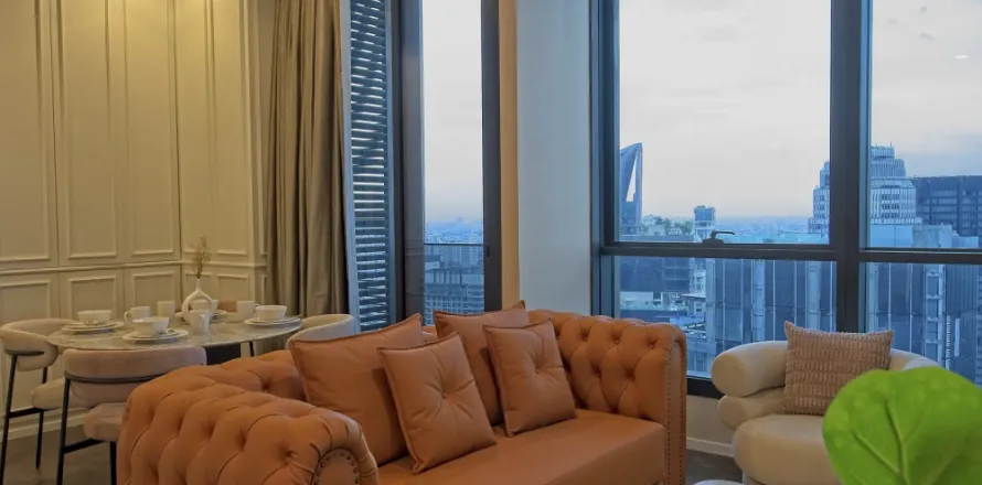Condo à Khlong Toei, Bangkok, Thaïlande, 2 chambres  № 149377