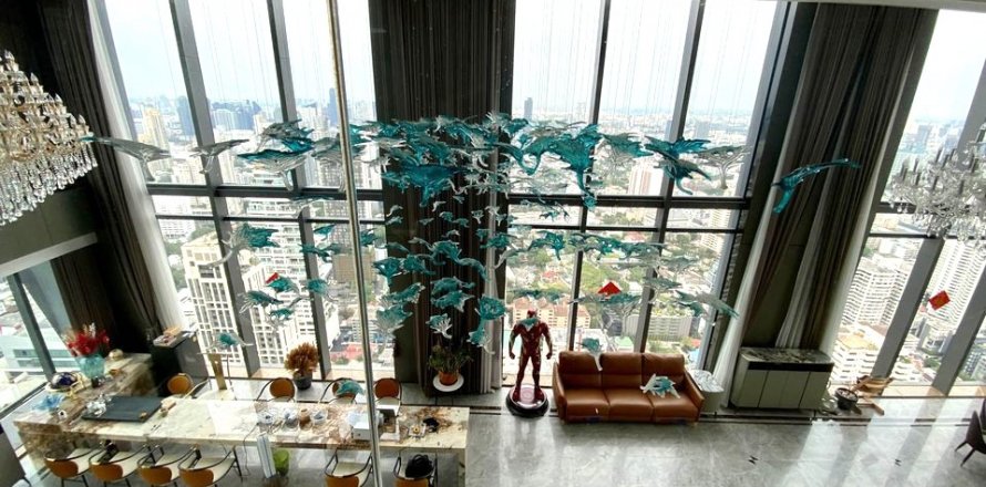 Кондоминиум с 4 спальнями в Бангкоке, Таиланд № 143242