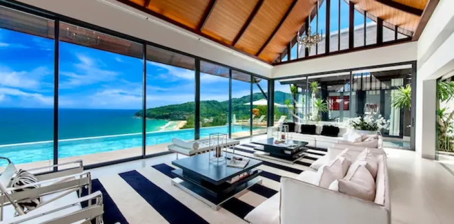 Maison sur Naithon Beach, Thaïlande 5 chambres № 3691