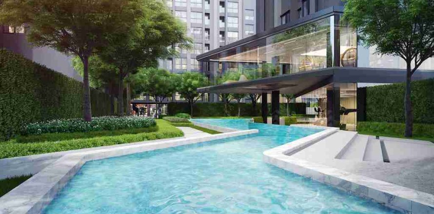 Condo à Bangkok, Thaïlande, 1 chambre № 208638