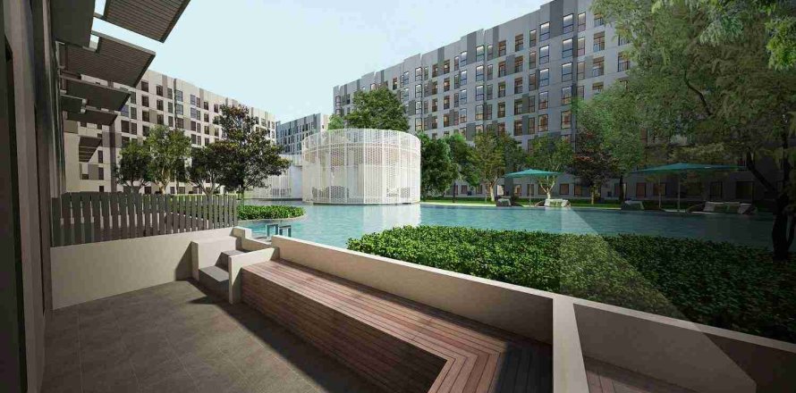 Studio dans le Condo à Bangkok, Thaïlande № 208637