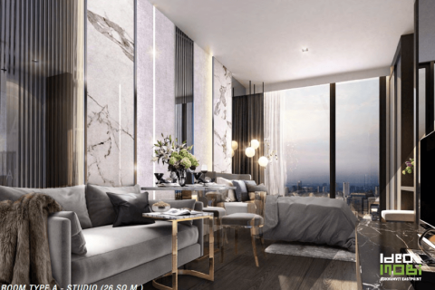 Studio in the Condo in Bangkok, Thailand № 208640 - photo 12